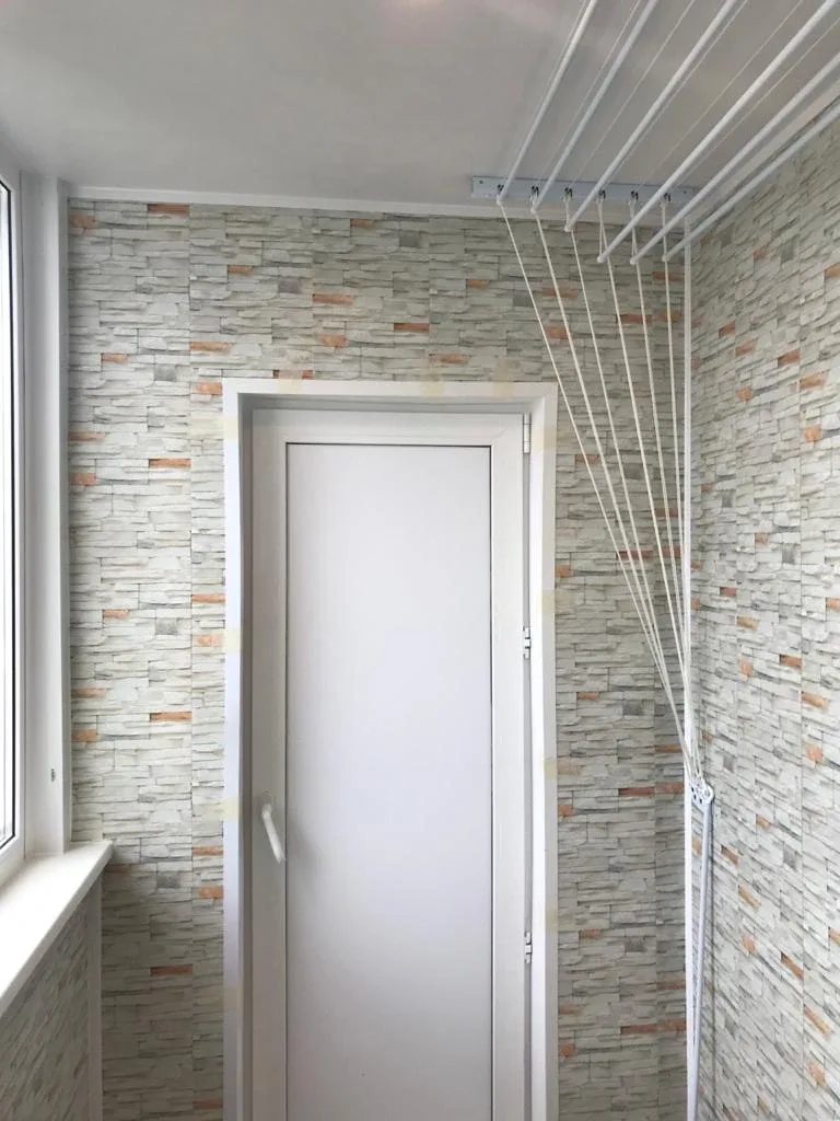 Отделка тёплой лоджии